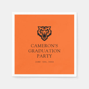 Serviette En Papier Idaho State University Bengals Spirit Design