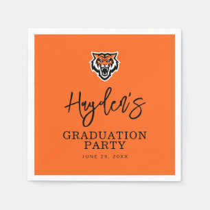 Serviette En Papier Idaho State University Bengals Spirit Design