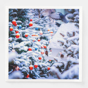 Serviette En Papier Idyme de Noël mignon