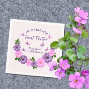 Serviette En Papier Il fait battre son cœur Papillon Enterrement de vi