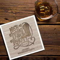 Il noue le Knot Cowboy Western Bachelor Party