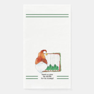 Serviette En Papier Il n'y a pas d'endroit comme GNOME pour les vacanc