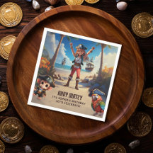 Ile tropicale Pirate Girl Anniversaire