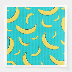 Serviette En Papier Illustration de banane