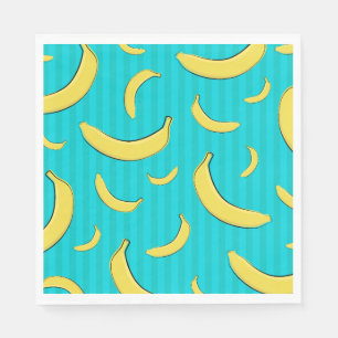 Serviette En Papier Illustration de banane