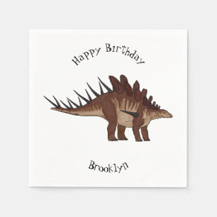 Serviette En Papier Illustration de Kentrosaurus