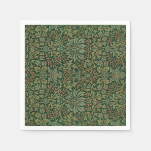 Serviette En Papier Illustration de l'ornement Vintage du jardin de fl