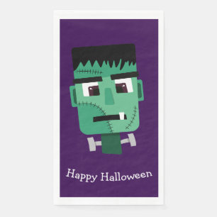 Serviette En Papier Illustration du monstre de Frankenstein
