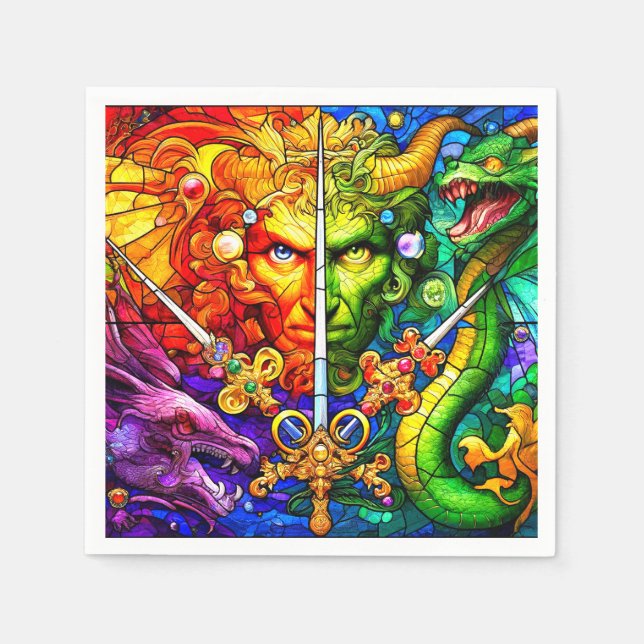 Serviette En Papier Imaginaire (Devant)