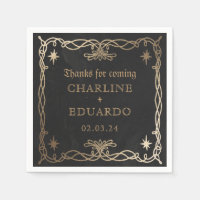 Imaginaire céleste gothique Gold Ivy Mariage