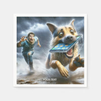 Imaginaire mignon chien téléphone garçon