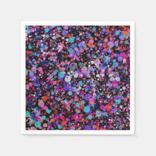 Serviette En Papier Impression abstraite : De nombreuses galaxies dans
