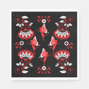 Serviette En Papier Imprimer Motif Princesse Fairy