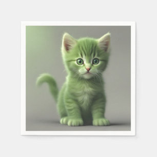 Serviette En Papier Incroyable Kitten