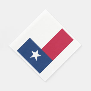 Serviette En Papier Indicateur d'état du Texas