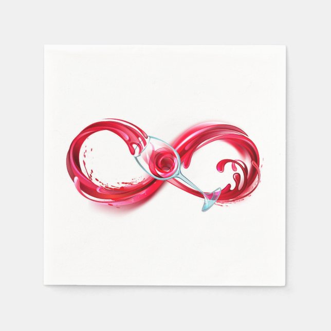 Serviette En Papier Infinity (Devant)