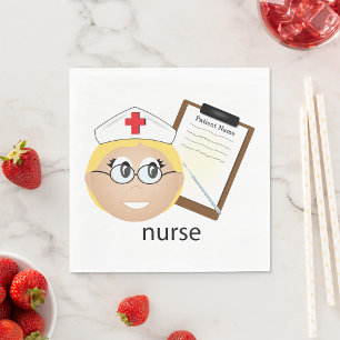 Serviette En Papier Infirmière avec Porte - bloc Médicale et thermomèt