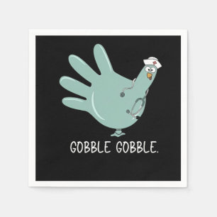 Serviette En Papier infirmière Turquie Gobble Squad ER infirmière Than