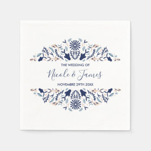 Serviette En Papier Internationale > Japonais Koi Fish Lotus Mariage