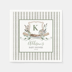 Serviette En Papier Invitation Baby shower de poisson