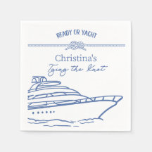 Invitation EVJF Yacht | Prête ou Yacht Elle