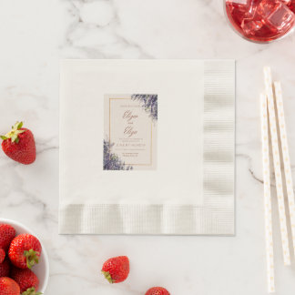 Serviette En Papier Invitation simple, Taille : 12,7 cm x 17,8 cm, Pap