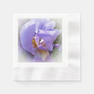 Serviette En Papier iris pourpre
