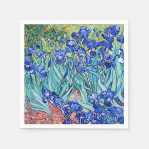 Serviette En Papier Irises Vincent van Gogh