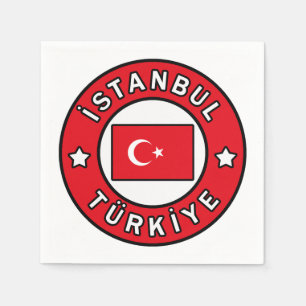 Serviette En Papier Istanbul Türkiye