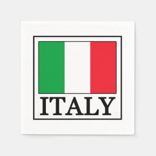 Serviette En Papier Italie