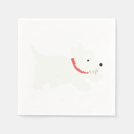 Serviette En Papier Izzie Le Westie
