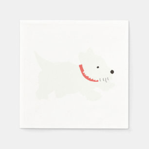 Serviette En Papier Izzie Le Westie