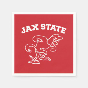 Serviette En Papier Jacksonville State University JAX State Gamecocks