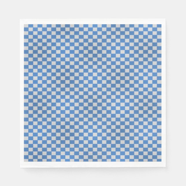 Serviette En Papier Jackuard Knitting Pattern  (Devant)