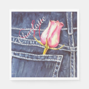 Serviette En Papier J'Ai Dit Oui