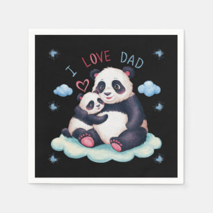 Serviette En Papier J'aime papa