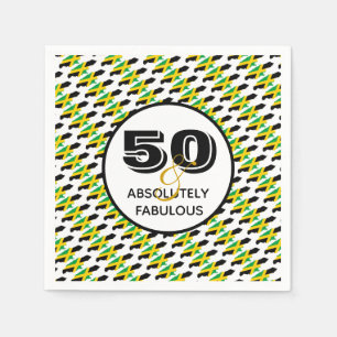Serviette En Papier JAMAÏQUE 50 Papier du Parti absolument fabuleux