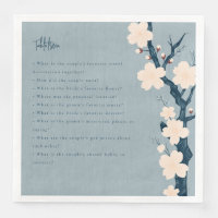 japonaise fleurs table trivia mariage