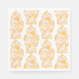 Serviette En Papier Jar de gingembre orange Preppy Thanksgiving