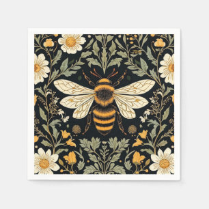 Serviette En Papier Jardin d'abeilles vintage