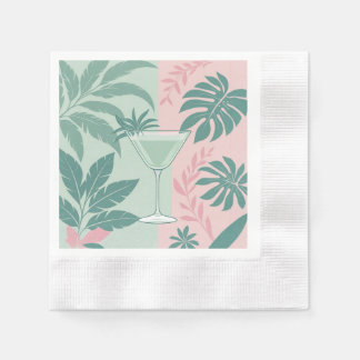 Serviette En Papier Jardín de Cóctel