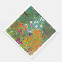 Jardin de fleurs par Gustav Klimt
