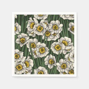 Serviette En Papier Jardin de la jonquille