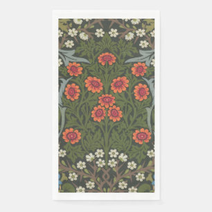 Serviette En Papier Jardin Fleur Classique Blackthorn de William Morri