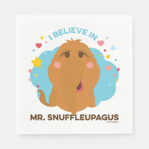 Serviette En Papier Je Crois En M. Snuffleupagus