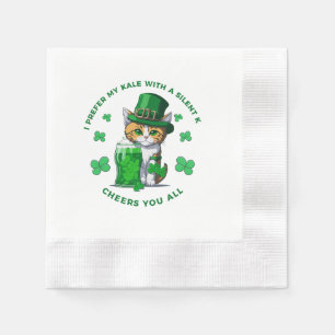 Serviette En Papier Je Préfère Mon Kale Avec Un Amateur De Bière Fanta