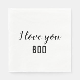 Serviette En Papier Je t'aime, livre