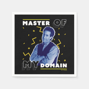Serviette En Papier Jerry Seinfeld Master of My Domain