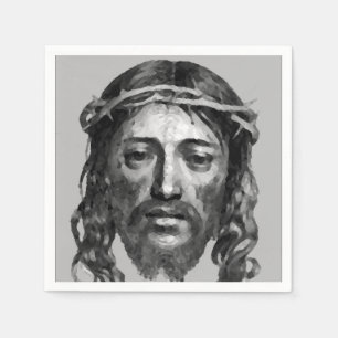 SERVIETTE EN PAPIER JESUS CHRIST
