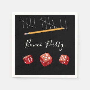 Serviette En Papier Jeu de Bunco